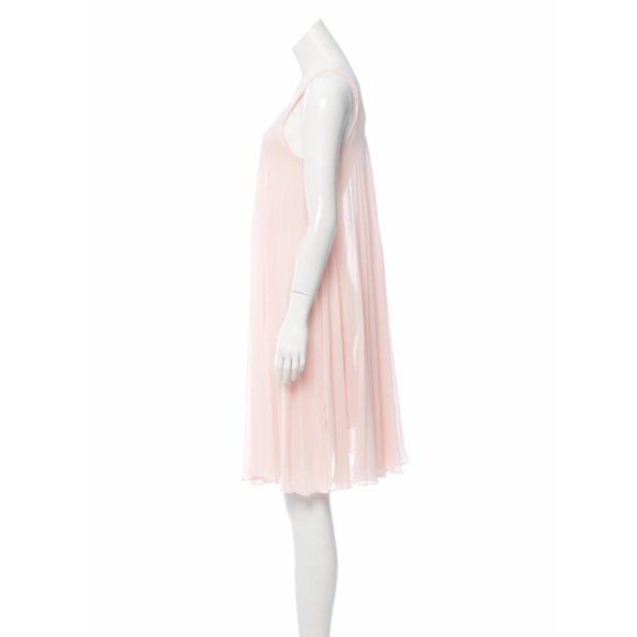 ZIMMERMAN Plisse Tent Blush Dress - Picture 2 of 3